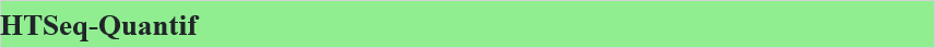 HTSeq-Quantif